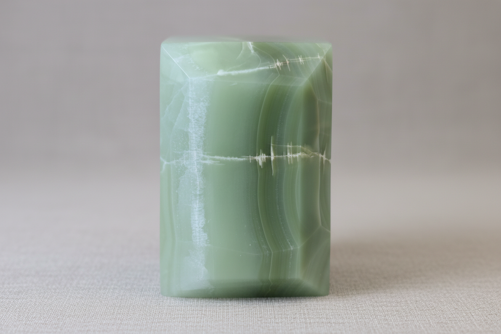 Memorial Urn | Afghan Jade Onyx