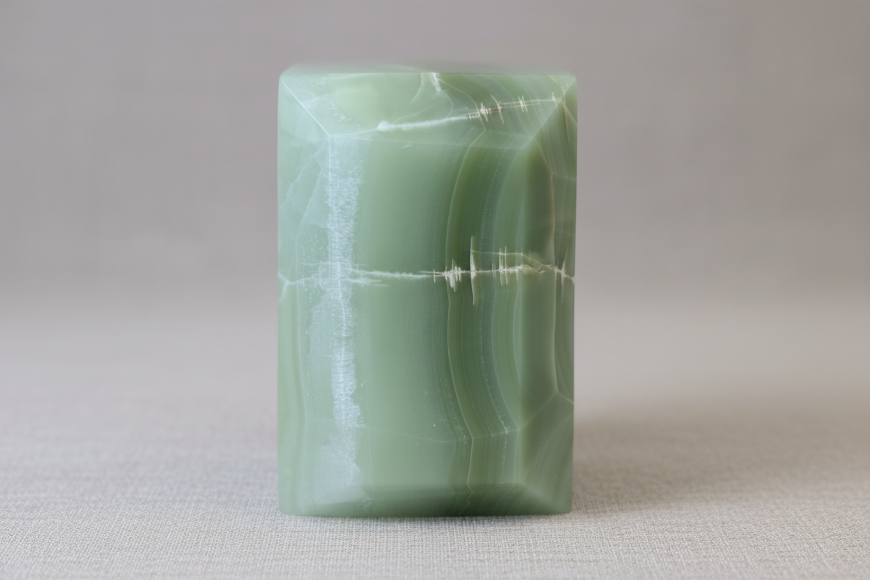 Memorial Urn | Afghan Jade Onyx